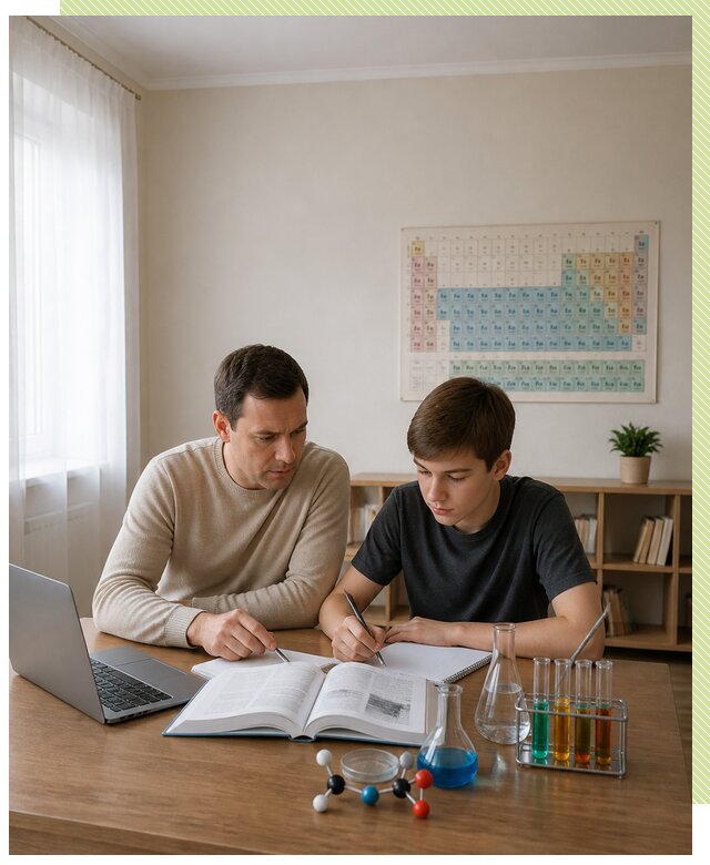 Репетитор по химии 8 класс в Соли-Илецке по цене от 1250 р. | Репетитор-Сои